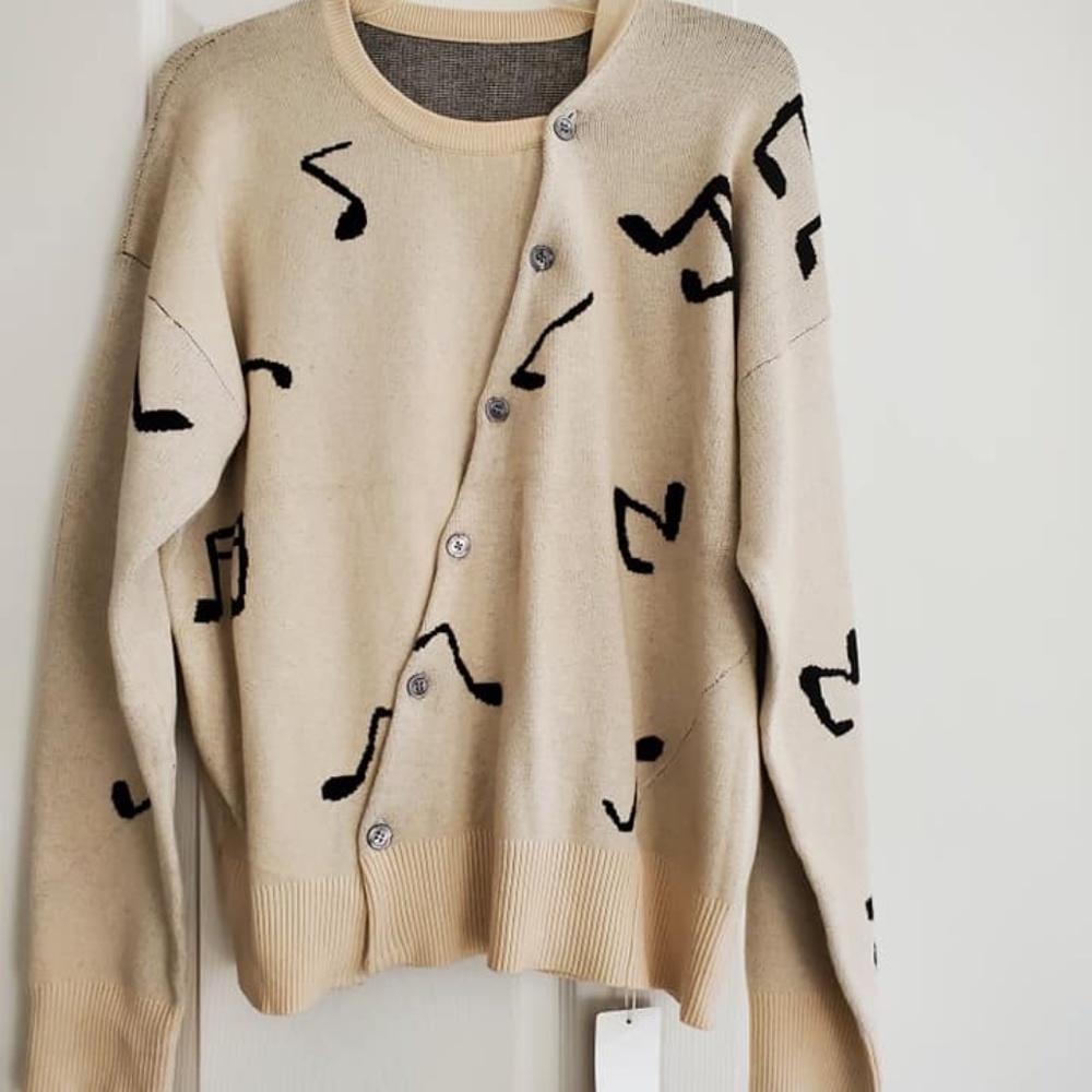 Music Note Sweater